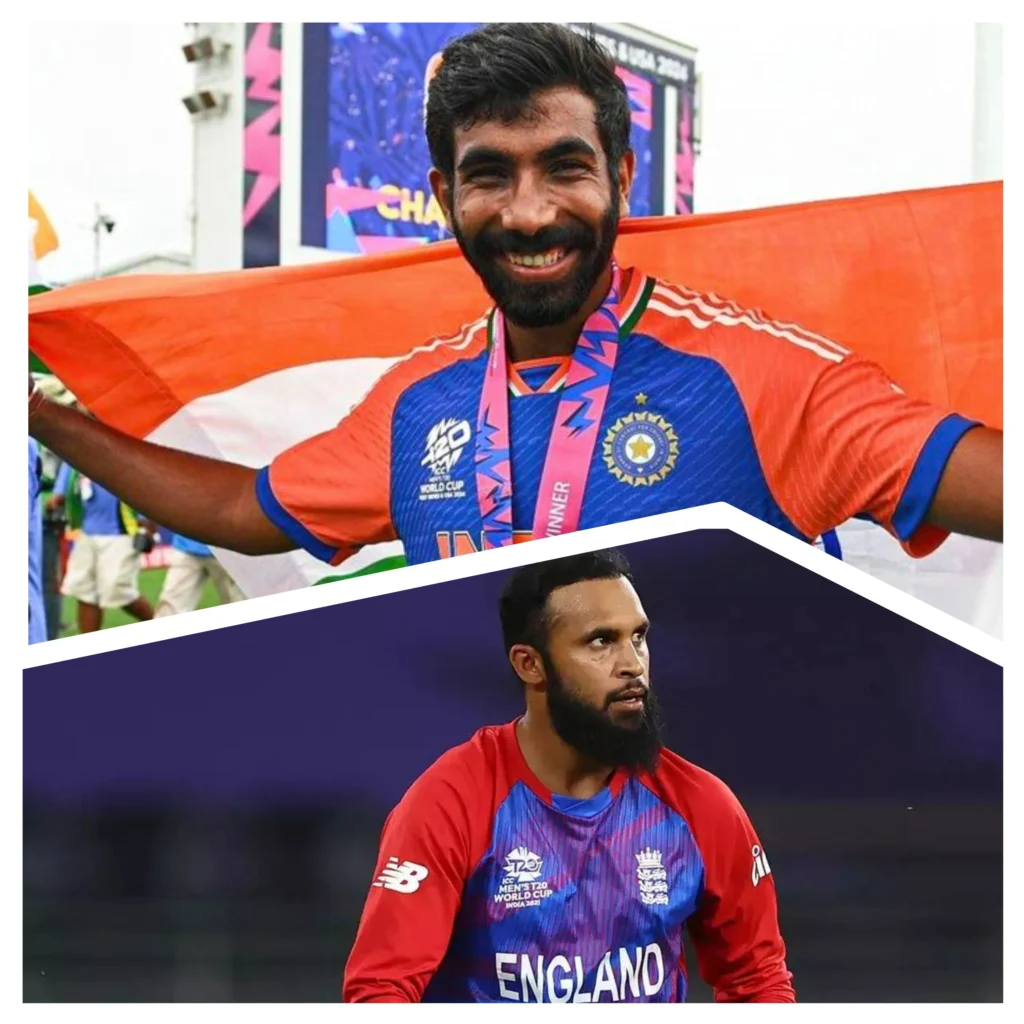 Adil Rashid and Bumrah