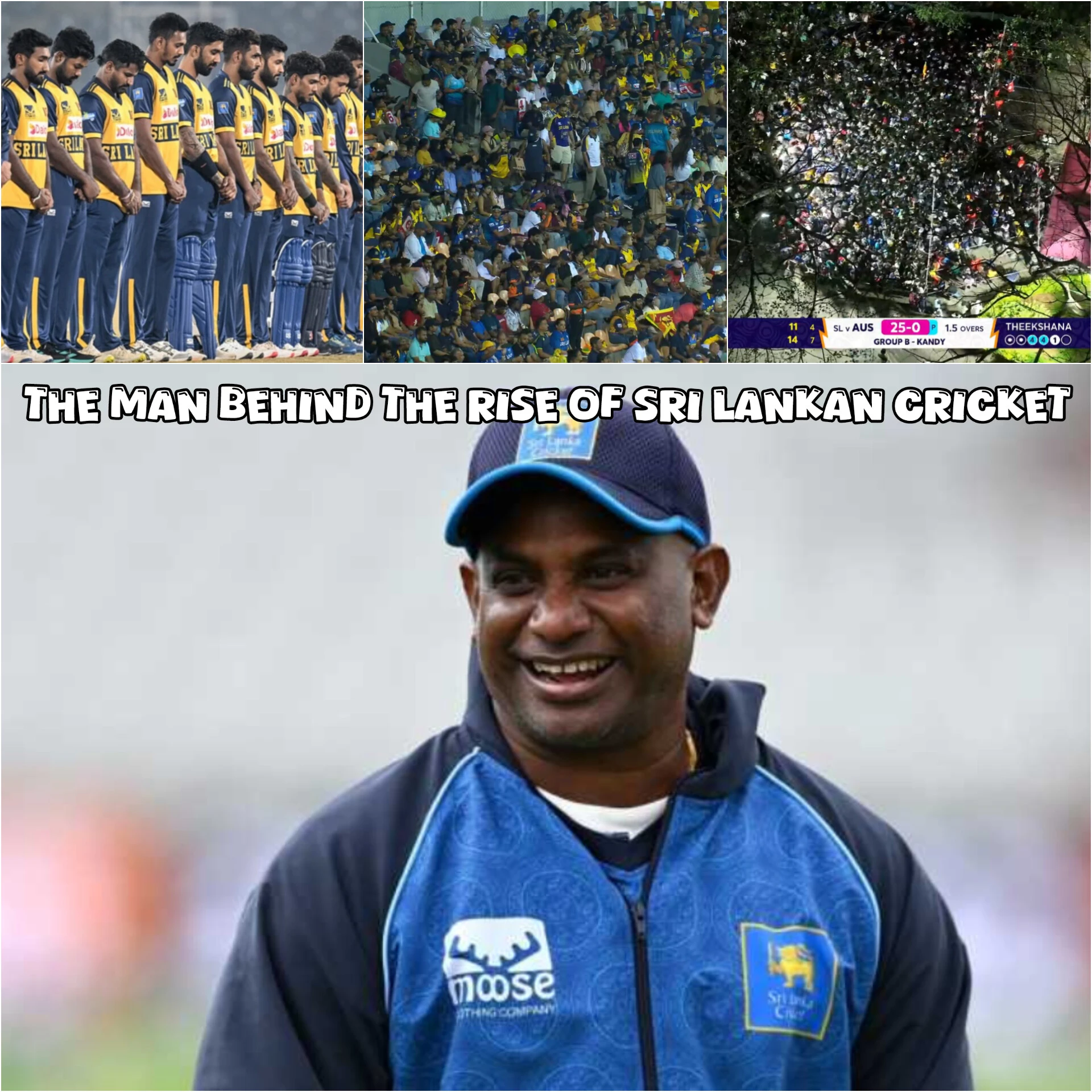 Sanath Jayasuriya as a Head Coach